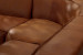 Jagger Leather Modular - Corner Couch With Ottoman - Whiskey Leather Corner Couches - 8