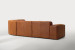 Jagger Leather Modular - Corner Couch Set - Whiskey Leather Corner Couches - 9