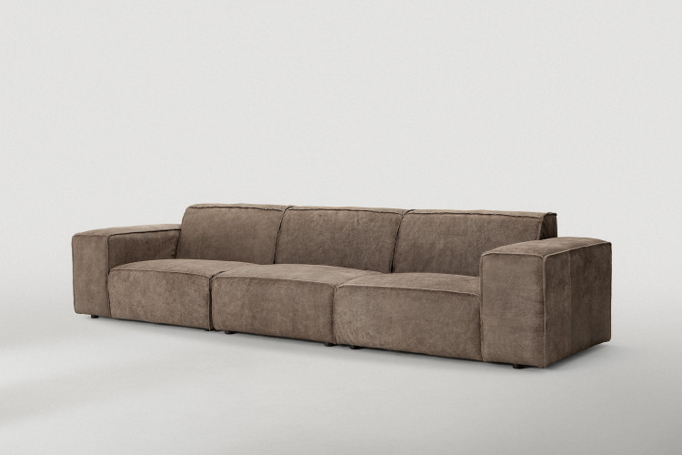 Jagger Leather Modular - 4-Seater Couch - Dune 4 - Seater Couches - 1