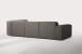 Jagger Modular - Grand Corner Couch with Ottoman - Avalon Grey Fabric Modular Couches - 7