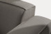 Jagger Modular - Grand Corner Couch with Ottoman - Avalon Grey Fabric Modular Couches - 6