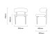 Brooke Dining Chair - Chiffon Dining Chairs - 9