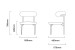 Mallory Leather Dining Chair - Whiskey Dining Chairs - 1