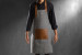 Nouvelle Apron - Granite & Brown Aprons - 3