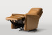 Monroe Electric Leather Recliner - Sahara Single Recliners - 4