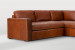 Archer Leather Corner Couch - Burnt Tan Corner Couches - 4