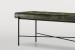 Connery Leather Bench - Vintage Green Benches - 4