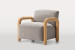 Tauvora Armchair - Silver Grey Armchairs - 1