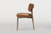 Leodis Leather Dining Chair - Vintage Tan Dining Chairs - 3