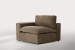Bexley Leather Modular - Left Arm - Dune Modular Unit - Add-On - 1