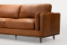 Wallace 3-Seater Leather Couch - Whiskey 3 - Seater Couches - 5