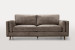 Wallace 3-Seater Leather Couch - Dune 3 - Seater Couches - 1