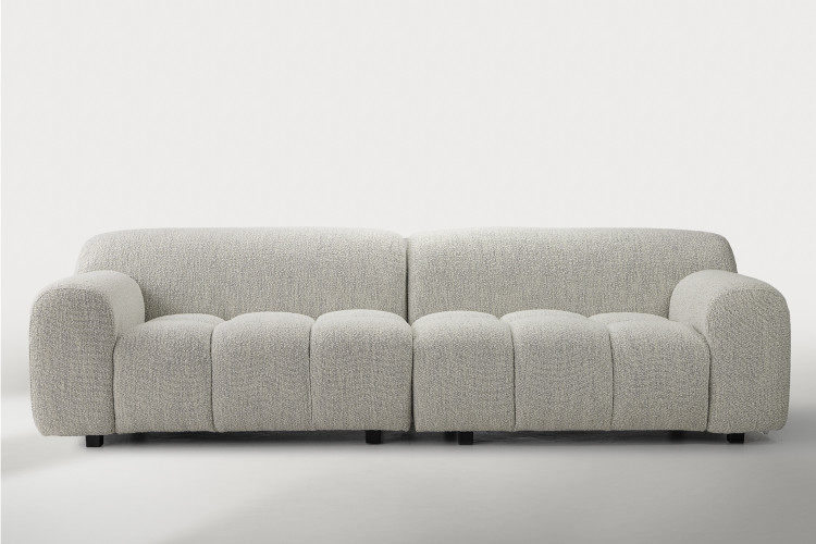 Norhaven Modular 3-Seater Couch - Ivory Drift 3 - Seater Couches - 1