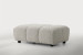 Norhaven Ottoman - Ivory Drift Ottomans and Storage - 1
