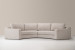 Embergrain Modular  - Corner Couch - Hazey Veil Corner Couches - 1