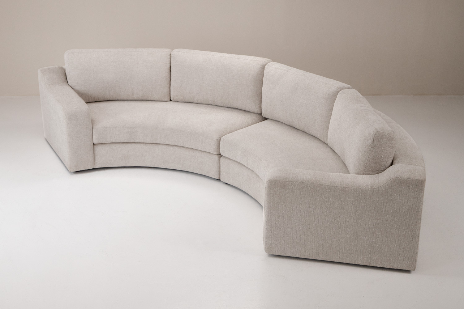 Embergrain Modular - C-Shape Couch - Hazey Veil | Cielo