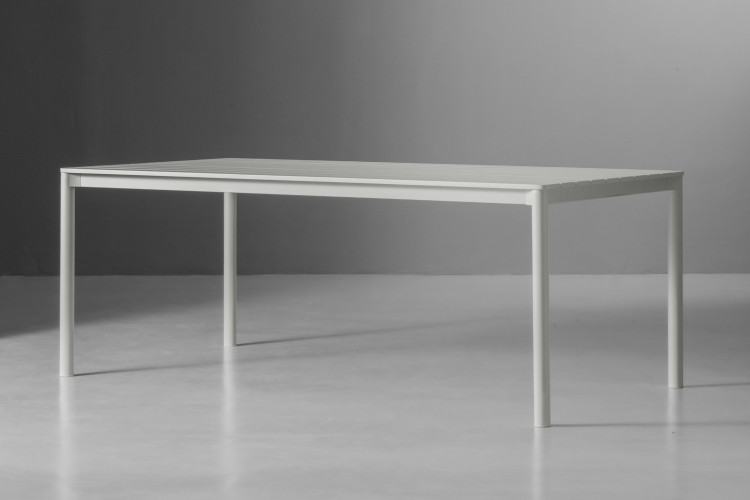 Venice Patio Dining Table - Stone - 2m Patio Dining Tables - 1
