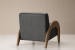 Duneveil Leather Armchair - Charcoal Armchairs - 4