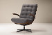 Fidel Swivel Armchair - Fossil Grey Armchairs - 2