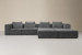 Montclair Grand Modular Couch - Moonshadow Fabric Modular Couches - 3