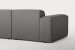 Jagger Modular - Corner Couch With Ottoman - Avalon Grey Corner Couches - 5
