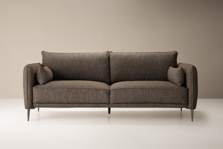 Ottavia 3-Seater Couch - Wood Drift 3 Seater Fabric Couches - 1