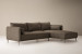 Ottavia L-Shape Couch - Wood Drift 3 Seater Fabric Couches - 1