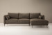 Ottavia L-Shape Couch - Wood Drift 3 Seater Fabric Couches - 2