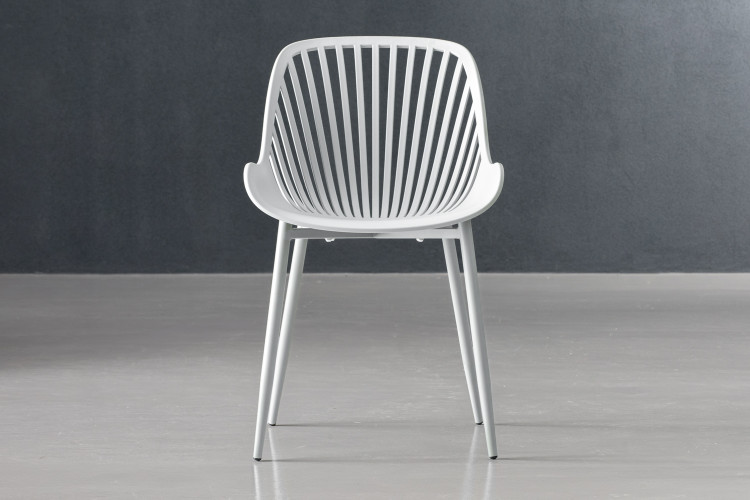 Paige Dining Chair - White Dining Chairs - 1