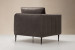 Emeline Velvet Armchair - Velvet Dark Grey Armchairs - 4