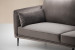 Emeline 3 Seater Couch - Velvet Dark Grey Fabric Couches - 7