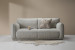 Tavella 3-Seater Couch-Ivory Drift 3 Seater Fabric Couches - 1