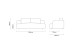 Orclan 3-Seater Couch - Ivory Drift 3 - Seater Couches - 1