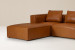 Montclair - Leather Modular L-Shape Couch - Desert Tan L-Shape Couches - 8