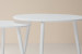 Aspen Nesting Coffee Table Set - White Patio Coffee & Side Tables - 3