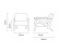 Melrose Armchair - Leather - Spice Occasional Chairs - 1