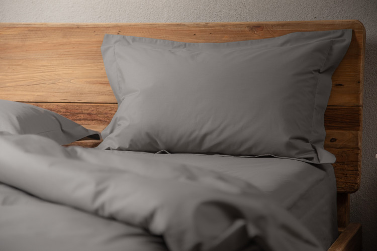 Hotel Collection Oxford Pillowcase Set - King - Grey King Pillow Cases - 2
