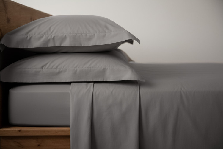 Hotel Collection Oxford Pillowcase Set - King - Grey King Pillow Cases - 2