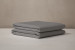 Hotel Collection Envelope Pillowcase Set - Standard - Grey Standard Pillow Cases - 4