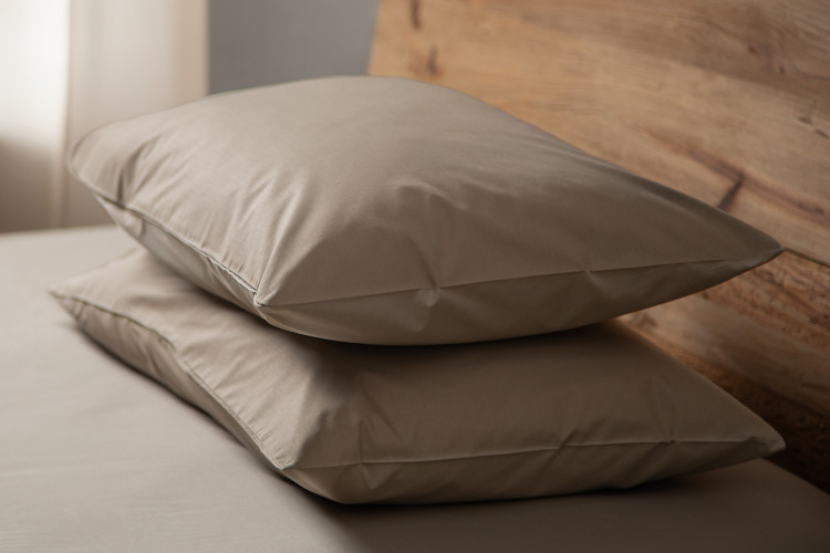 Hotel Collection Envelope Pillowcase Set - Standard - Stone Standard Pillow Cases - 3