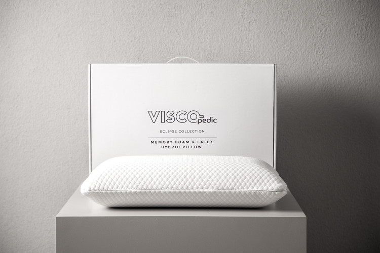 Eclipse Visco Pedic Latex & Memory Foam Pillow Pillows - 16