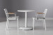 Genoa Ceylon 2-Seater Patio Set - White Patio Dining - 4