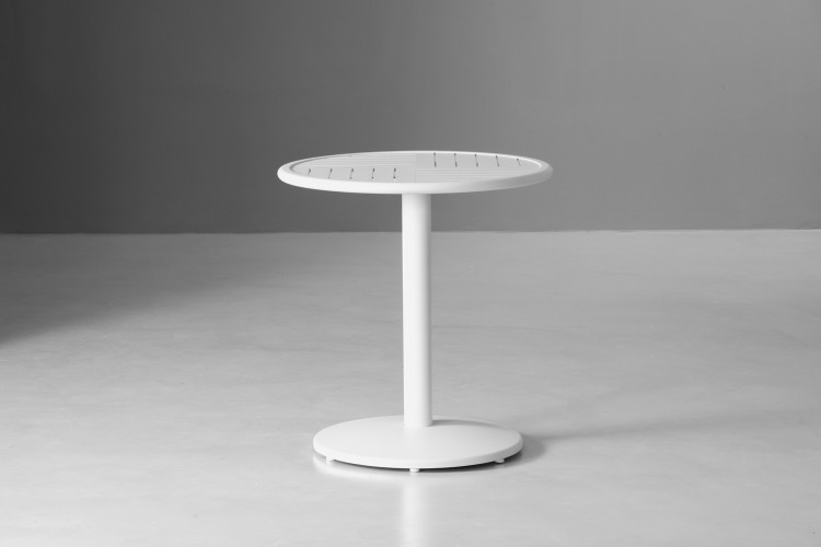 Genoa Patio Dining Table - White Patio Dining - 1