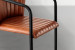 Arizona Leather Tall Bar Chair - Bourbon Arizona Bar Chair Collection - 7