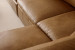 Bexley Leather Grand Corner Couch Set with Ottoman - Sahara Modular Couches - 8