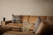 Bexley Leather Grand Corner Couch Set with Ottoman - Sahara Modular Couches - 7