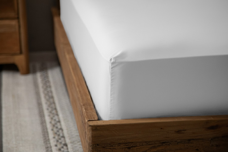 Hotel Collection Fitted Sheet - King - White Sheets - 3