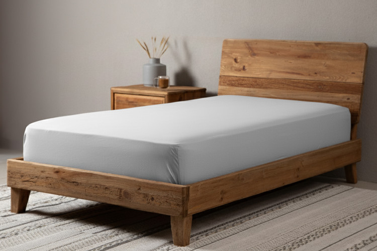 Hotel Collection - Fitted Sheet - Single XL - White Sheets - 3