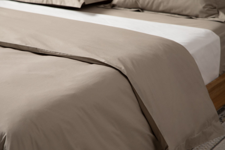 Hotel Collection Duvet Cover Set - Double - Stone Double Duvet Covers - 1