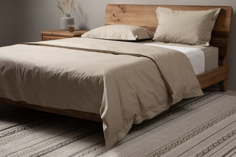 Hotel Collection Duvet Cover Set - Double - Stone Double Duvet Covers - 1